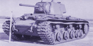 Radziecki czołg ciężki KW-1
