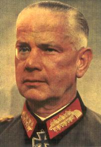 Feldmarszałek von Reichenau, dowódca 6. Armii, a następnie GA Południe