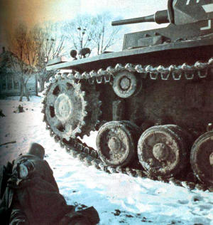 Niemcy zostali zmuszeni do prowadzenia wojny w warunkach zimowych